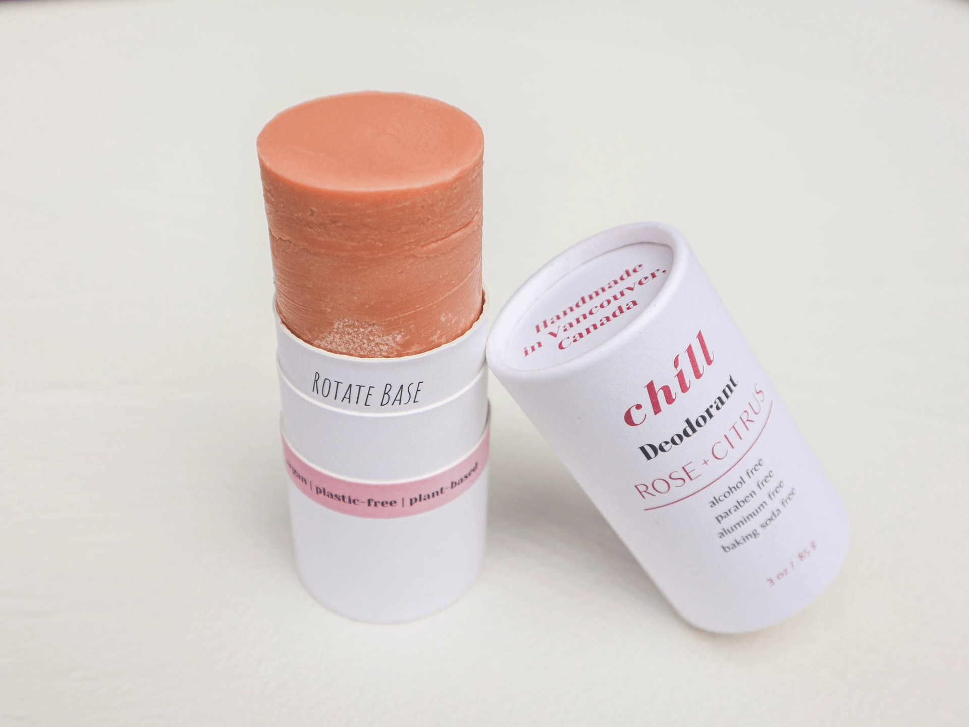 Natural Deodorant Stick - Rose & Citrus