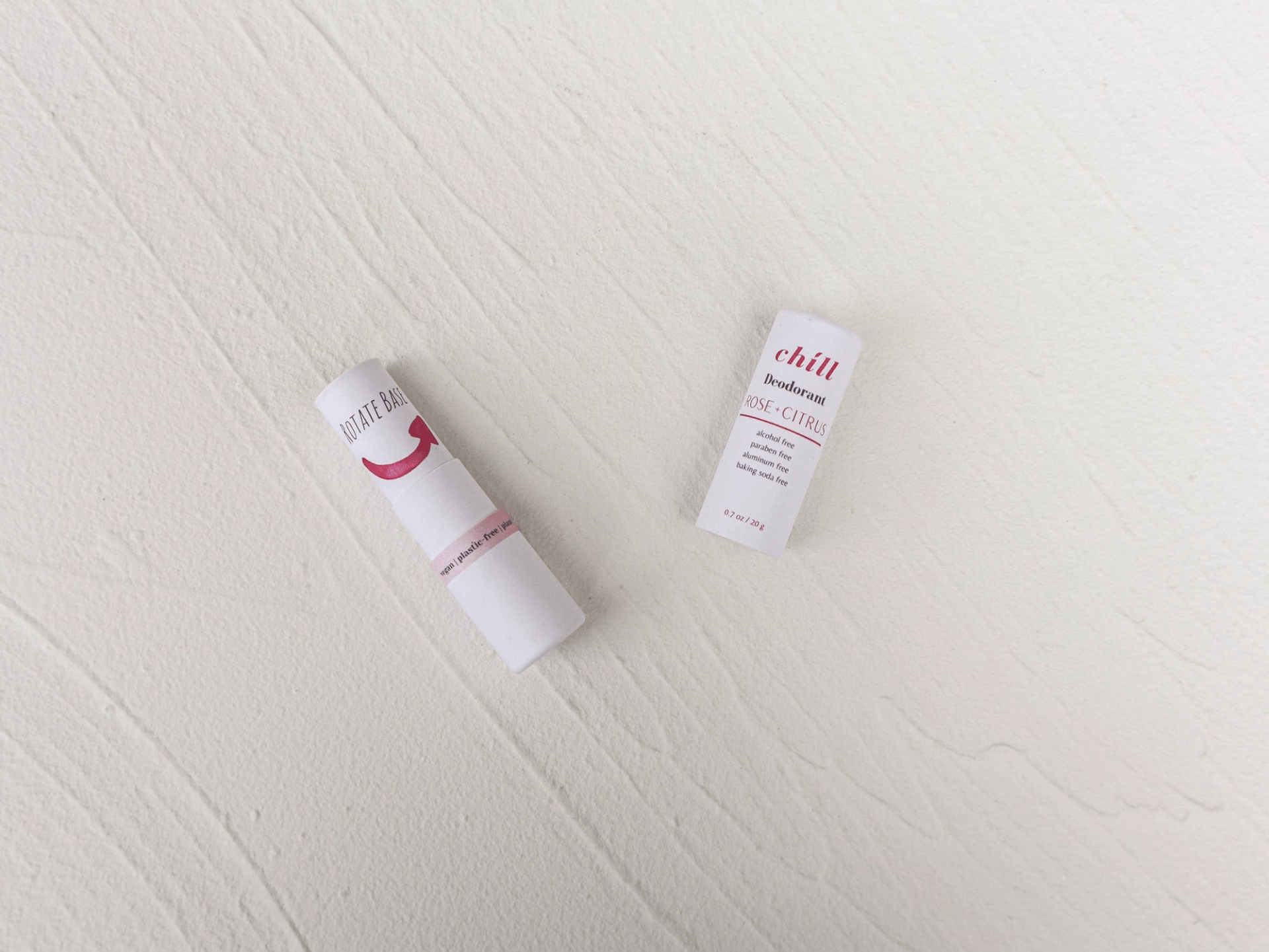 Natural Deodorant Stick - Rose & Citrus