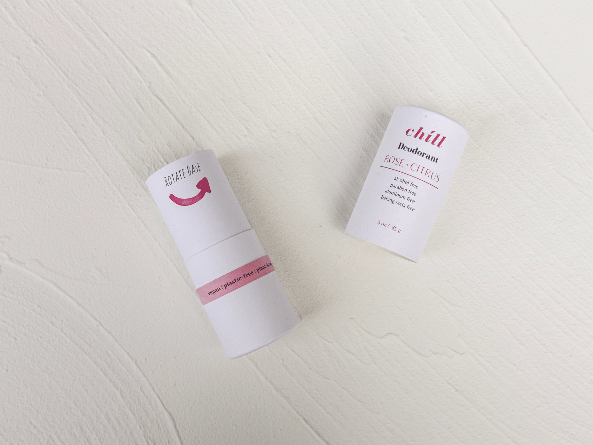 Natural Deodorant Stick - Rose & Citrus