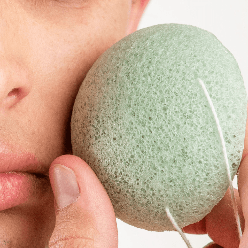 Natural Exfoliating Konjac Sponge Duo - Gentle & Biodegradable