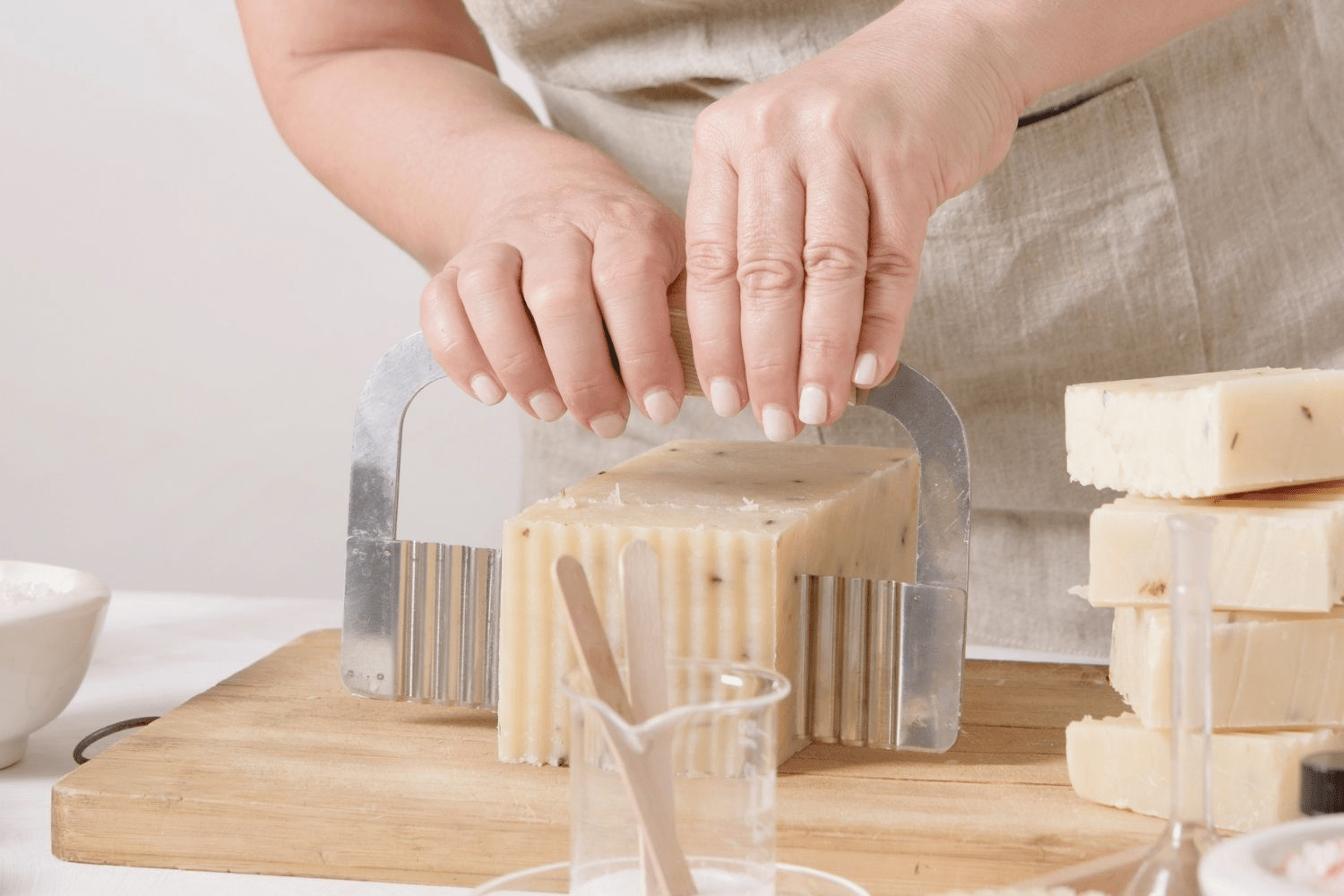 Natural Handmade Soap Gift Set, 6 Vegan Bars