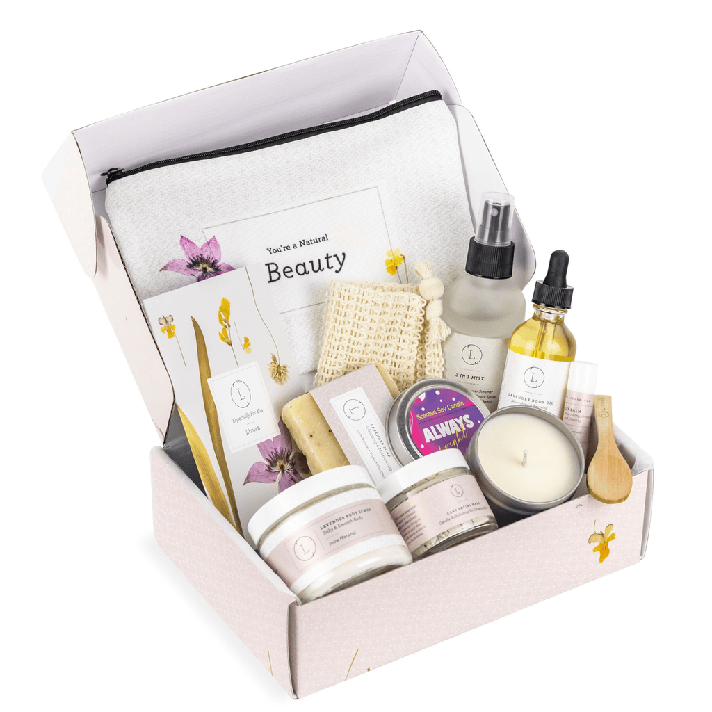 Lavender Spa Gift Box with Personalized Touch