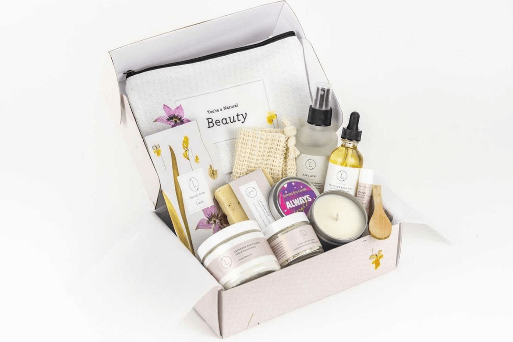 Lavender Spa Gift Box with Personalized Touch