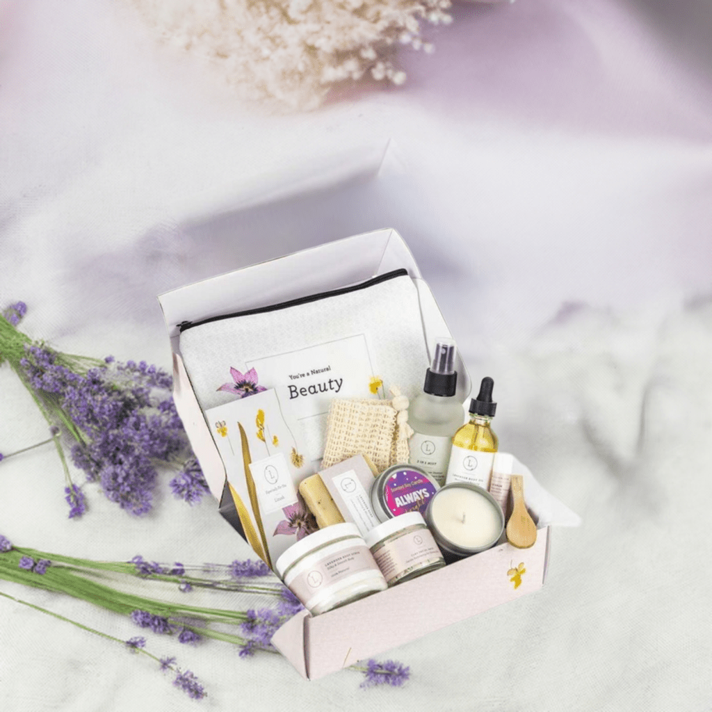 Lavender Spa Gift Box with Personalized Touch