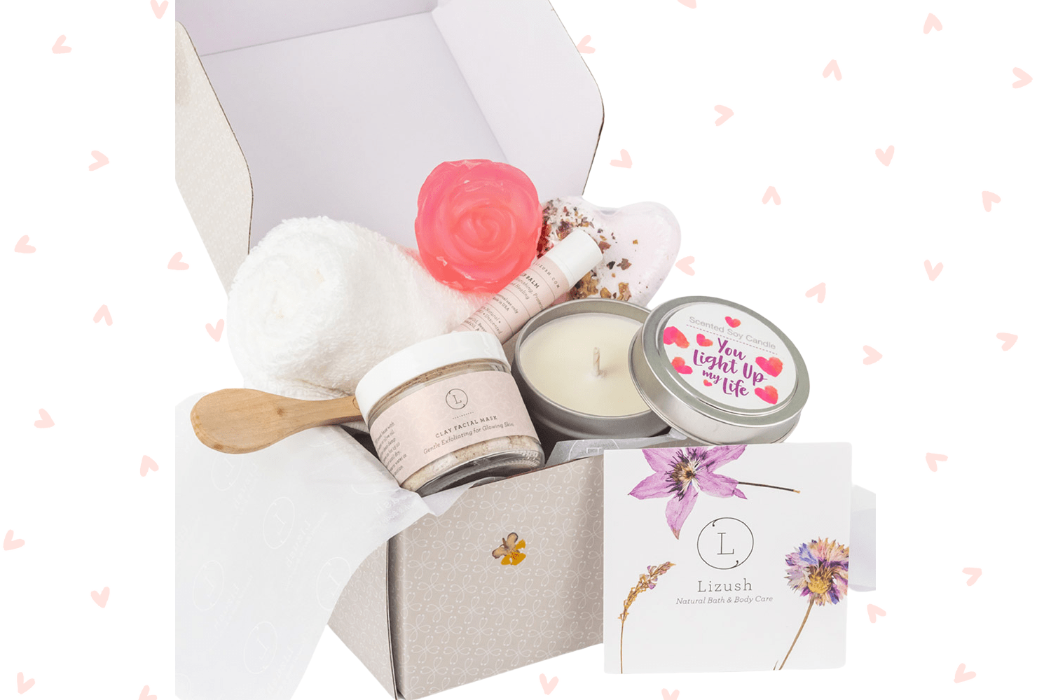 Natural Skincare Gift Box – Sustainable & Customizable Spa Set
