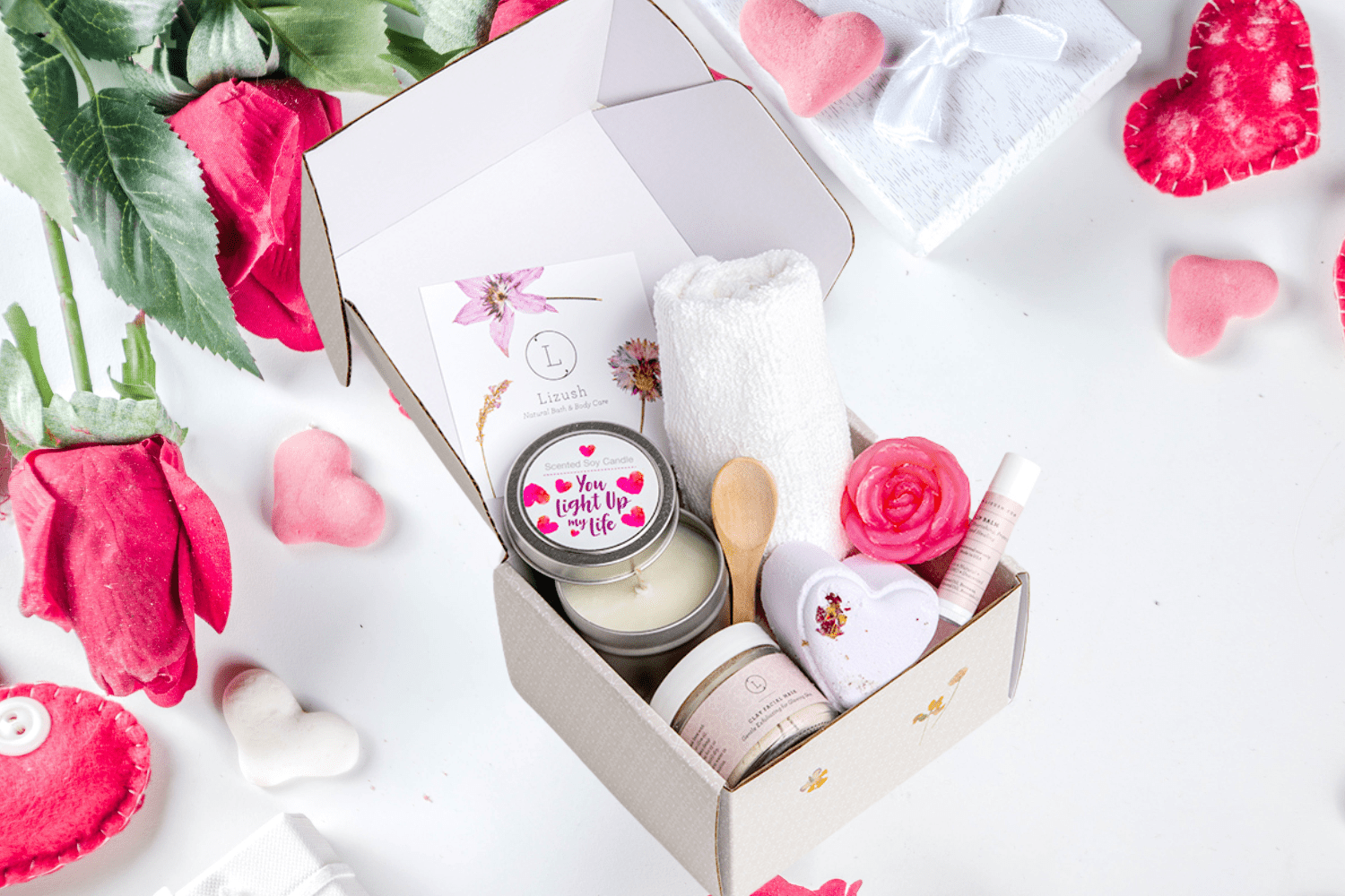 Natural Skincare Gift Box – Sustainable & Customizable Spa Set