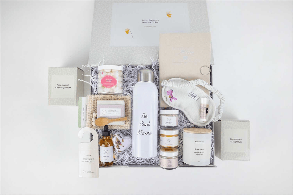 New Mom Pampering Gift Box | Natural Skincare & Wellness Set