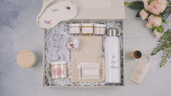 New Mom Pampering Gift Box | Natural Skincare & Wellness Set