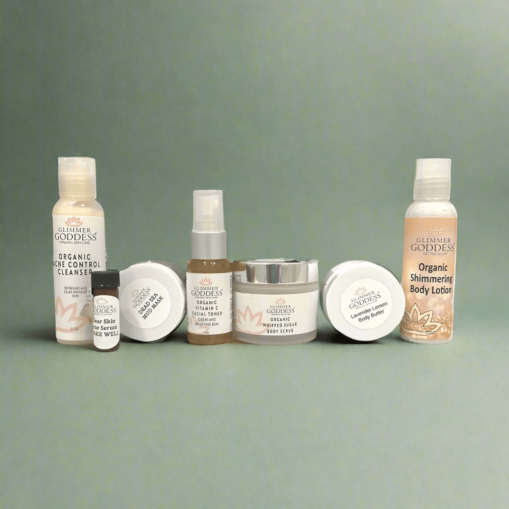 Organic Acne Skincare Kit Deluxe Samples