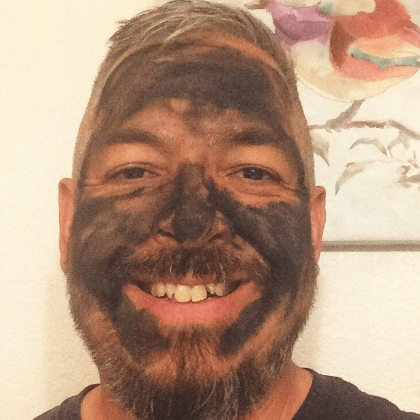 Organic Charcoal Face Mask by Glimmer Goddess for Clear, Balanced Skin