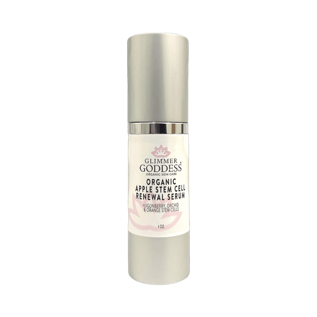 Organic Apple Stem Cell Anti-Aging Serum | Lingonberry, Orchid & Orange Stem Cells for Hydration & Wrinkle Defense