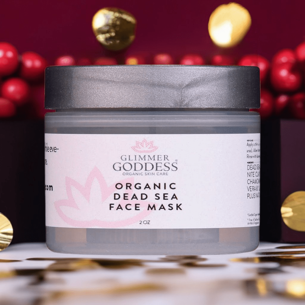 Organic Dead Sea Mud & Bentonite Clay Face Mask for Acne | Exfoliate, Detoxify, Soothe