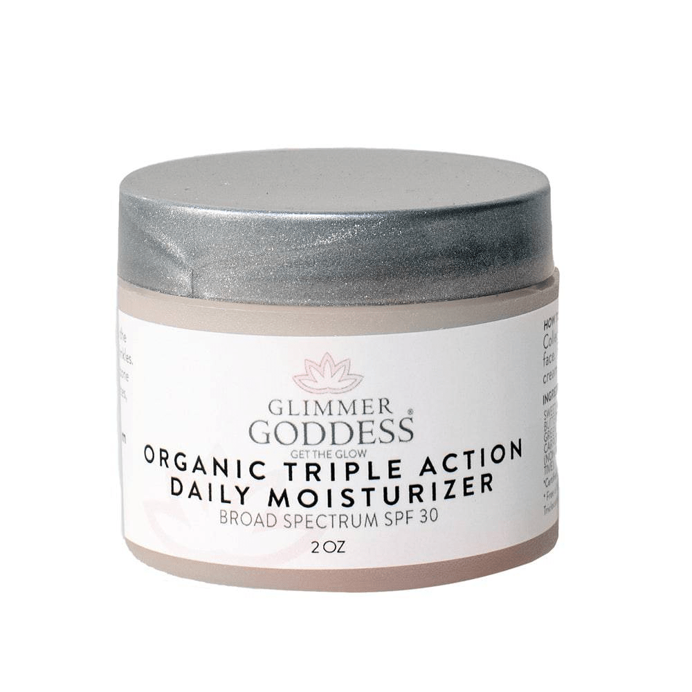 Organic Face Moisturizer with SPF 30 - Nourish, Protect & Glow