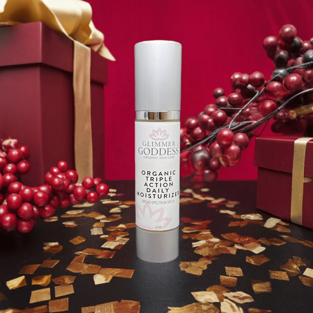 Organic Face Moisturizer with SPF 30 - Nourish, Protect & Glow