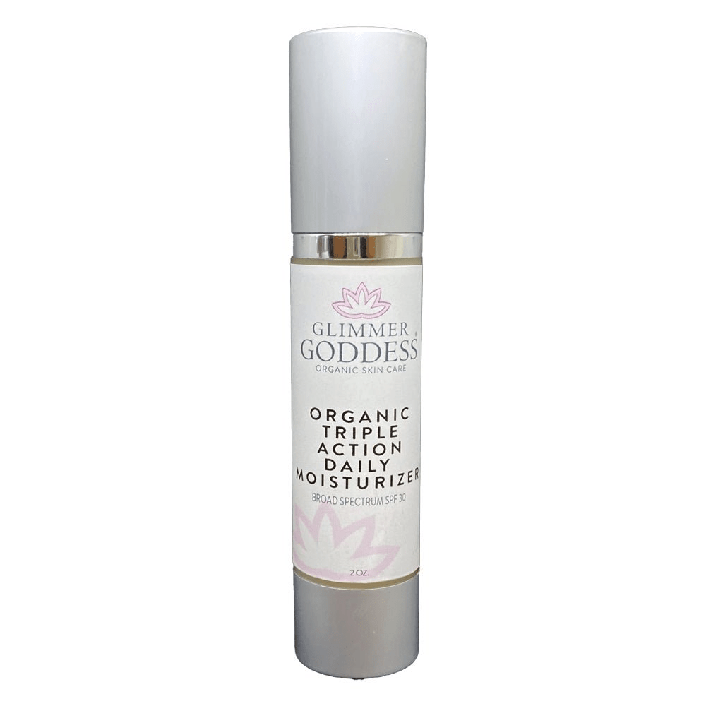 Organic Face Moisturizer with SPF 30 - Nourish, Protect & Glow