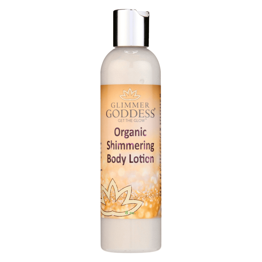 Organic Gold Shimmer Body Lotion - Glow Naturally