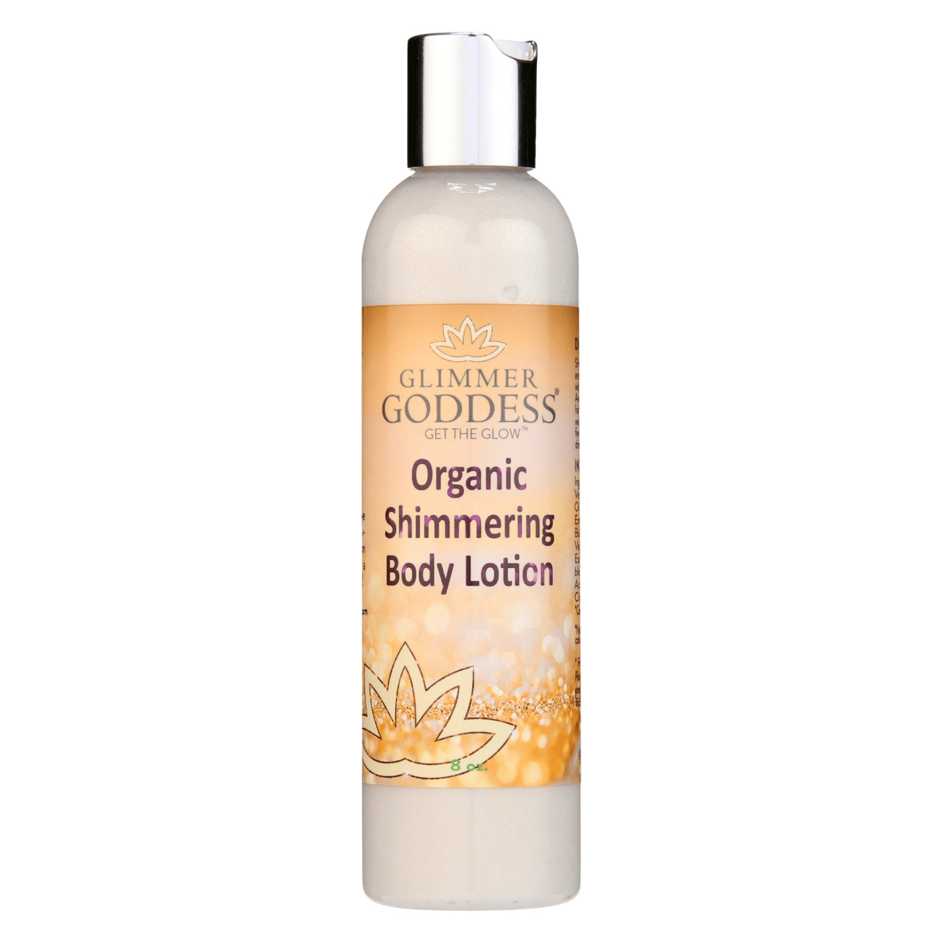 Organic Gold Shimmer Body Lotion - Glow Naturally