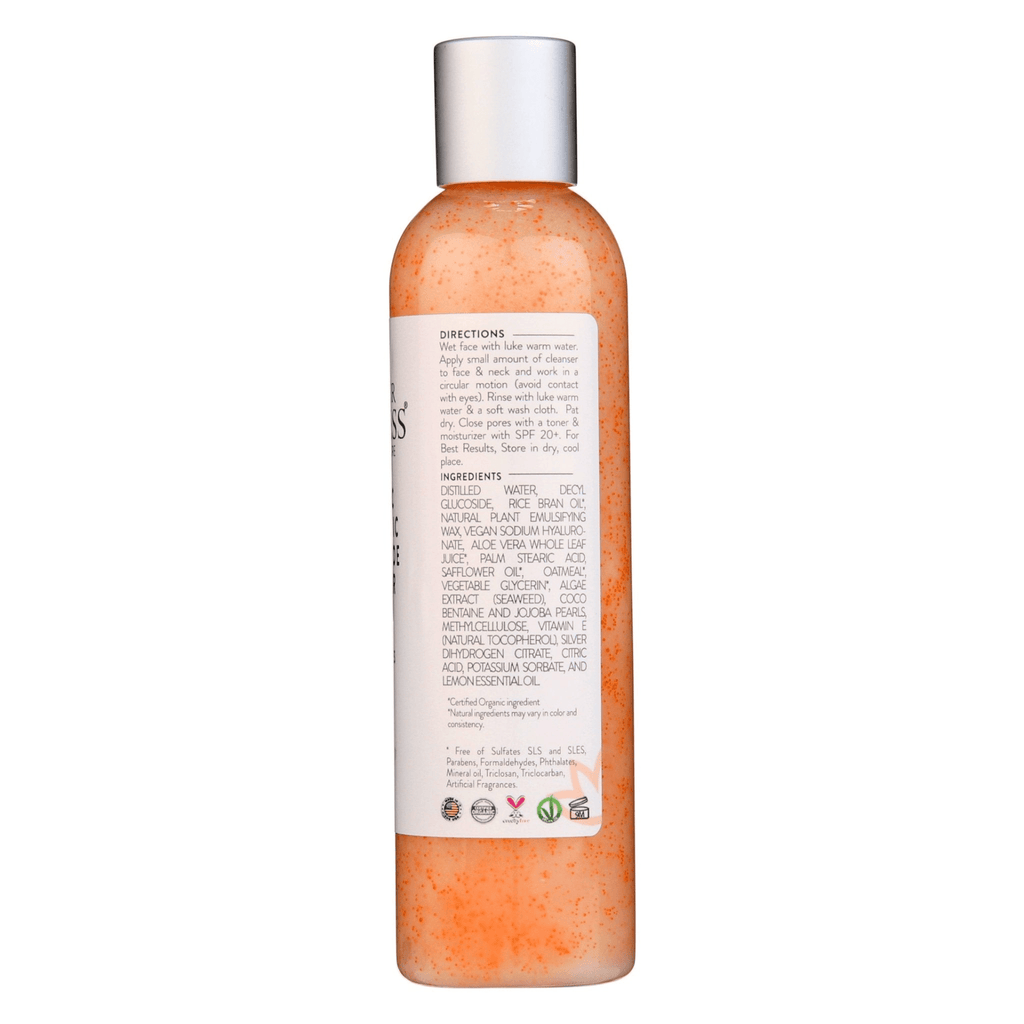 Glimmer Goddess Organic Hyaluronic Acid Cleanser with Aloe & Jojoba