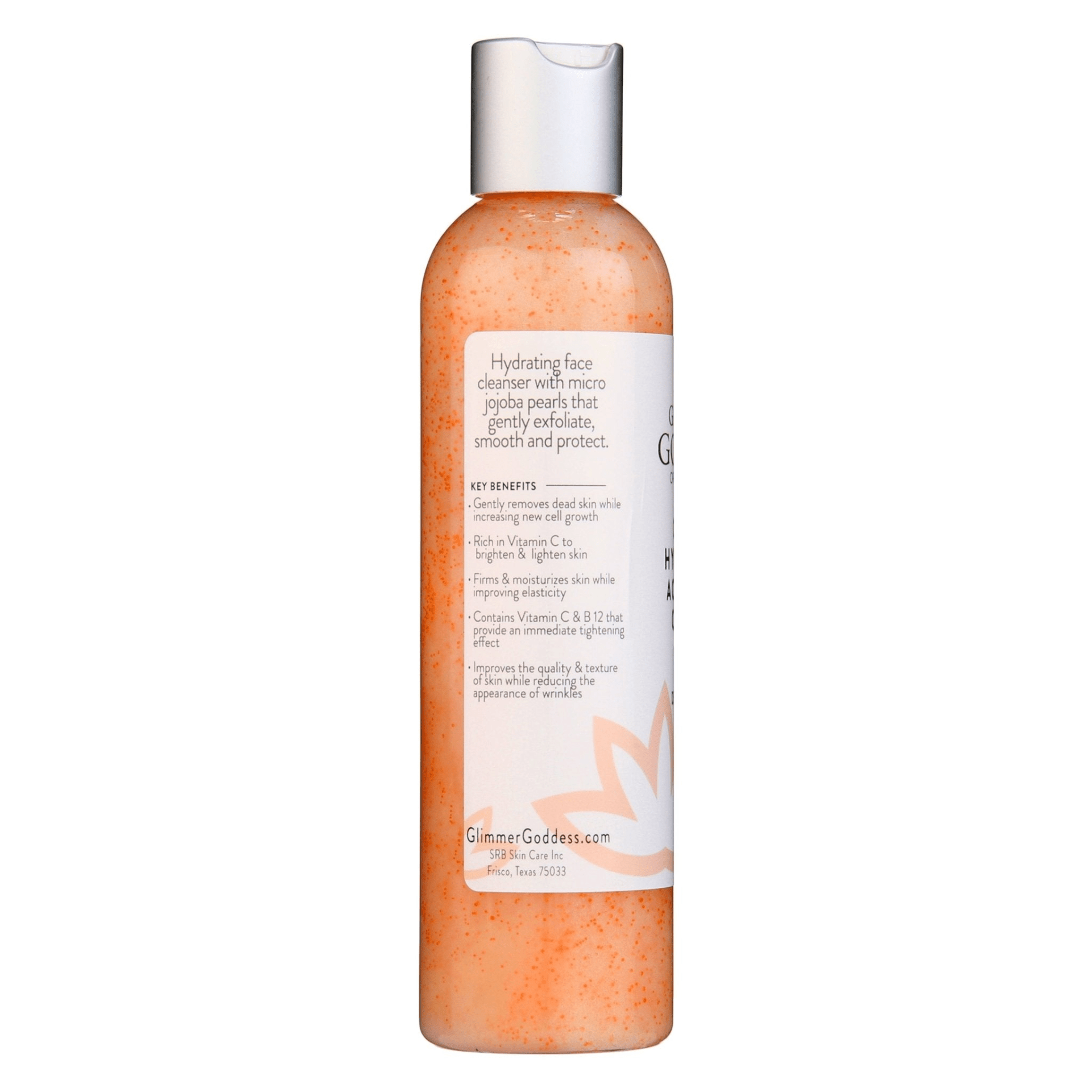 Glimmer Goddess Organic Hyaluronic Acid Cleanser with Aloe & Jojoba