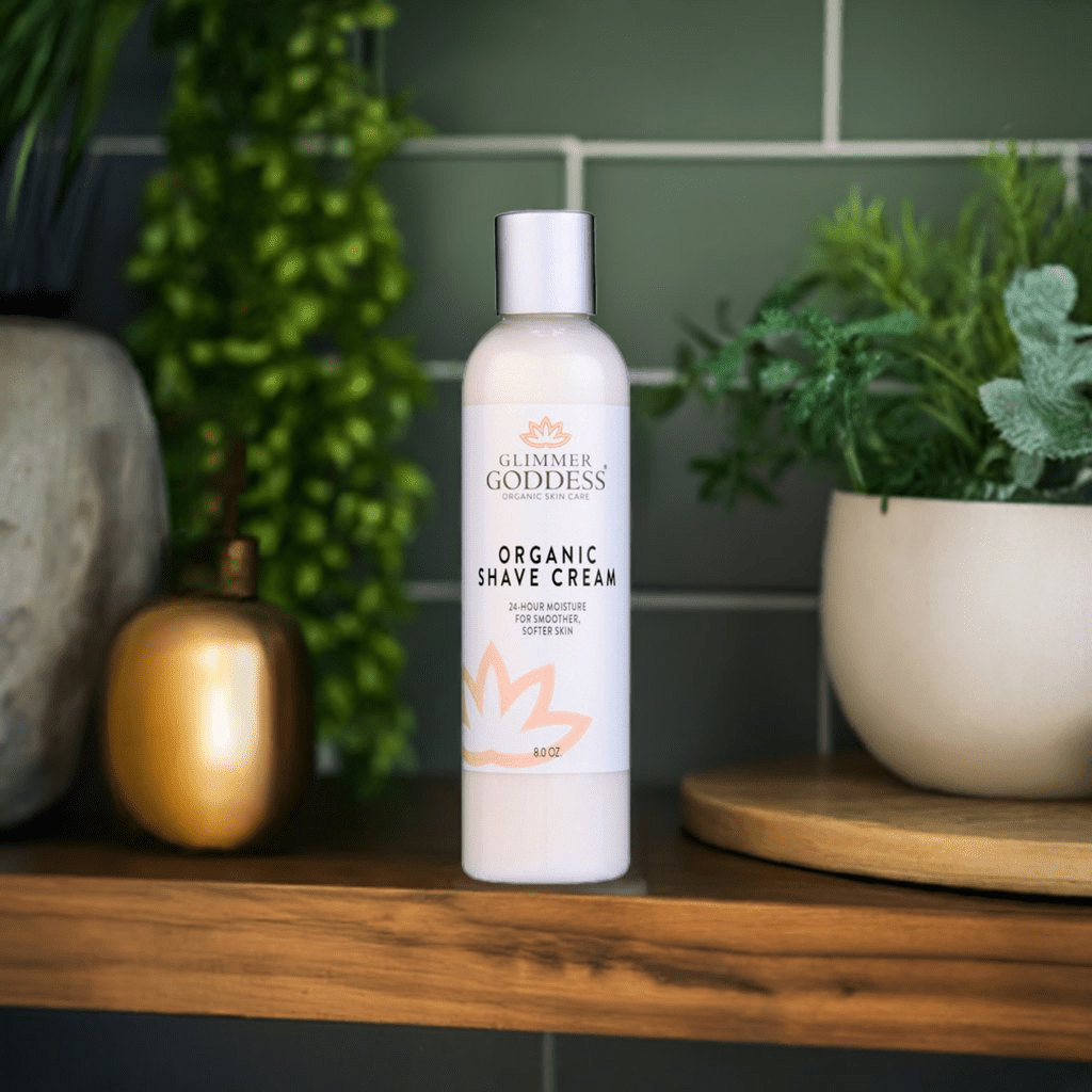 Organic Shaving Cream for Sensitive Skin | Soothing Aloe & Shea Butter