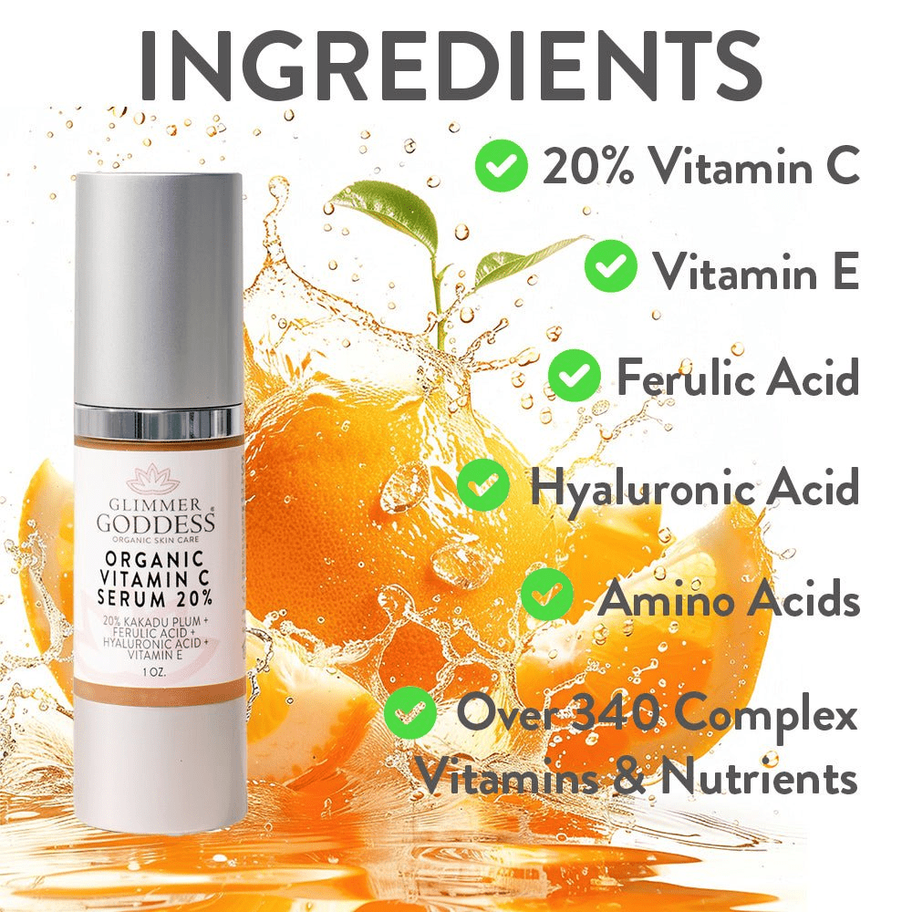 Brightening Vitamin C Serum 20% for Dark Spots | Firm & Glow