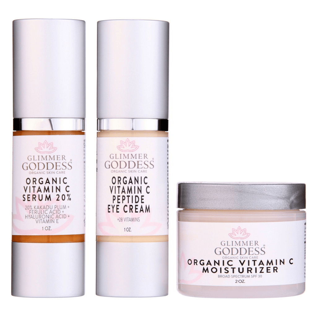 Organic Vitamin C Skincare Kit - 3 Step Anti-Aging Solution