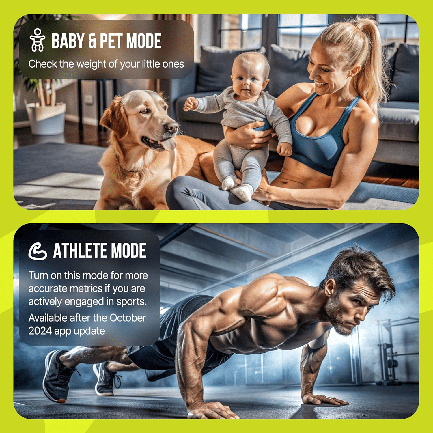 EziGo Smart Scale with Body Fat and BMI, 25 Metrics, Bluetooth