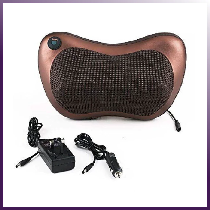 Back and Neck Massage Pillow with Heat Therapy