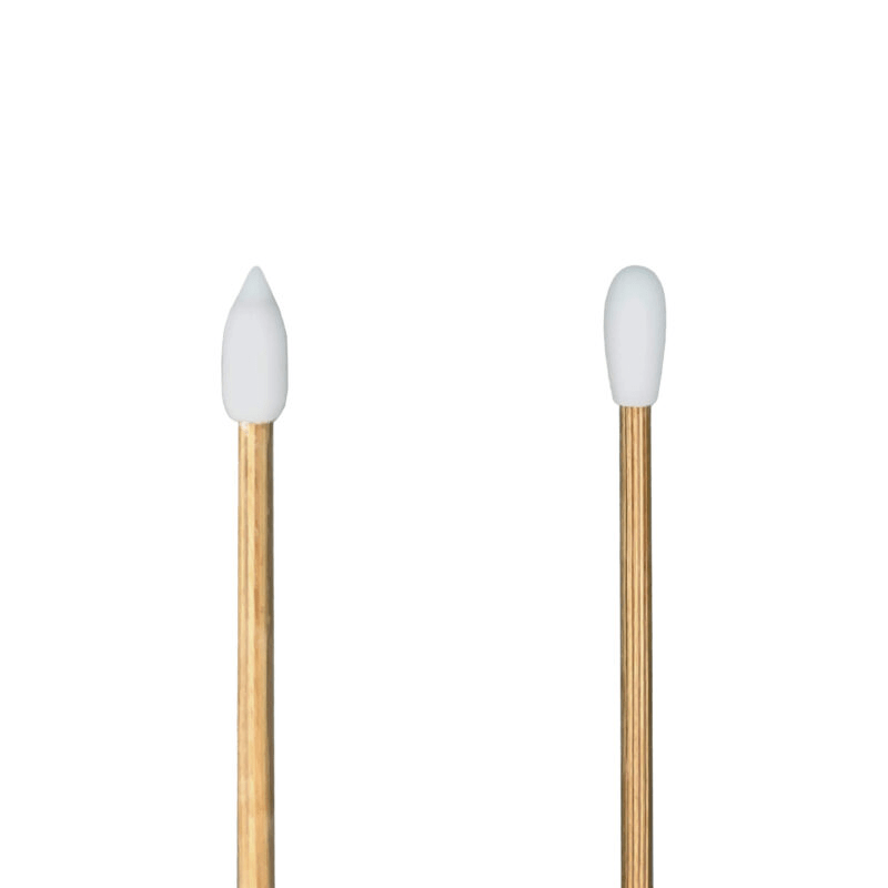 🌱 Reusable Makeup Swabs – Eco-Friendly Dual Tip with Bamboo Case