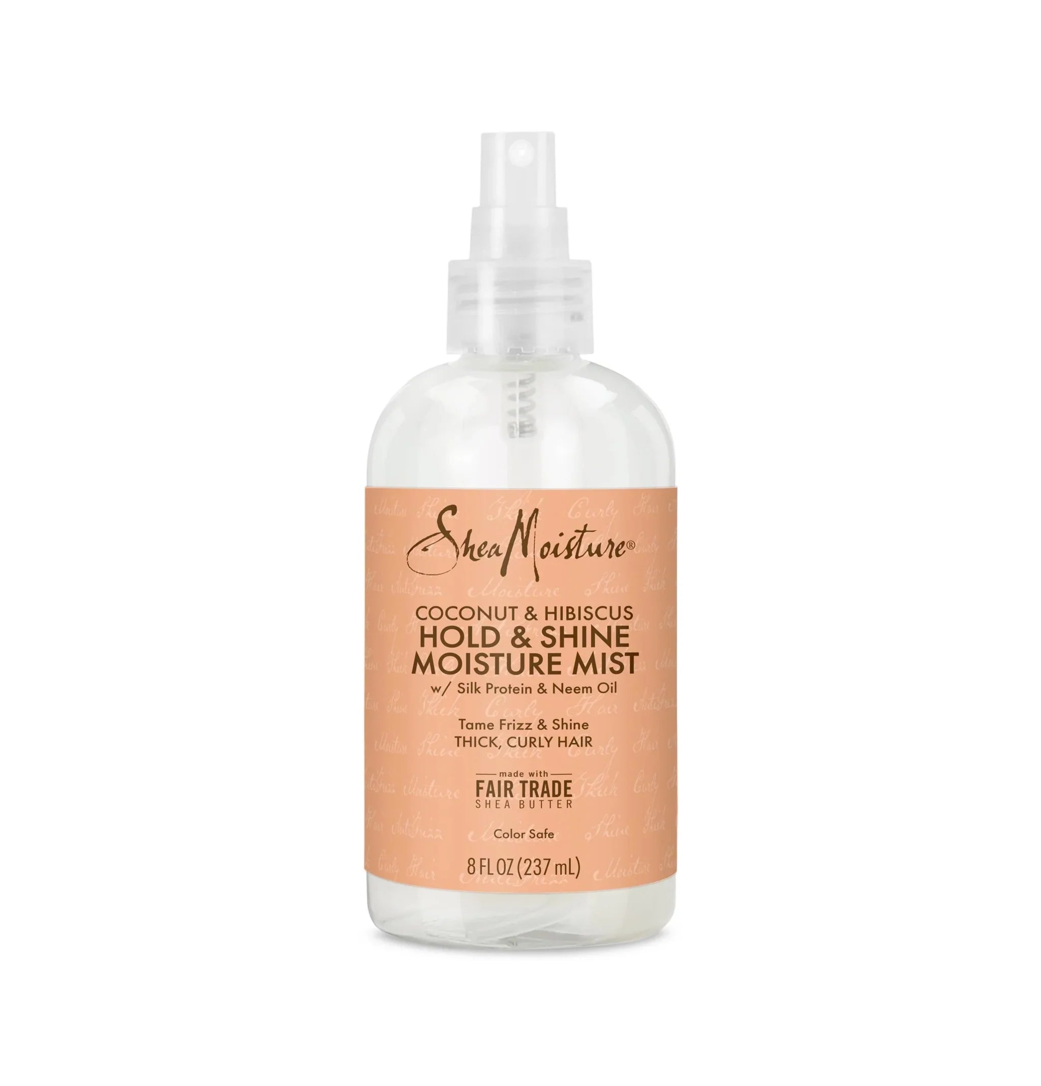 SheaMoisture Coconut &amp; Hibiscus Hold &amp; Shine Moisture Mist 8 fl oz - Nuevo