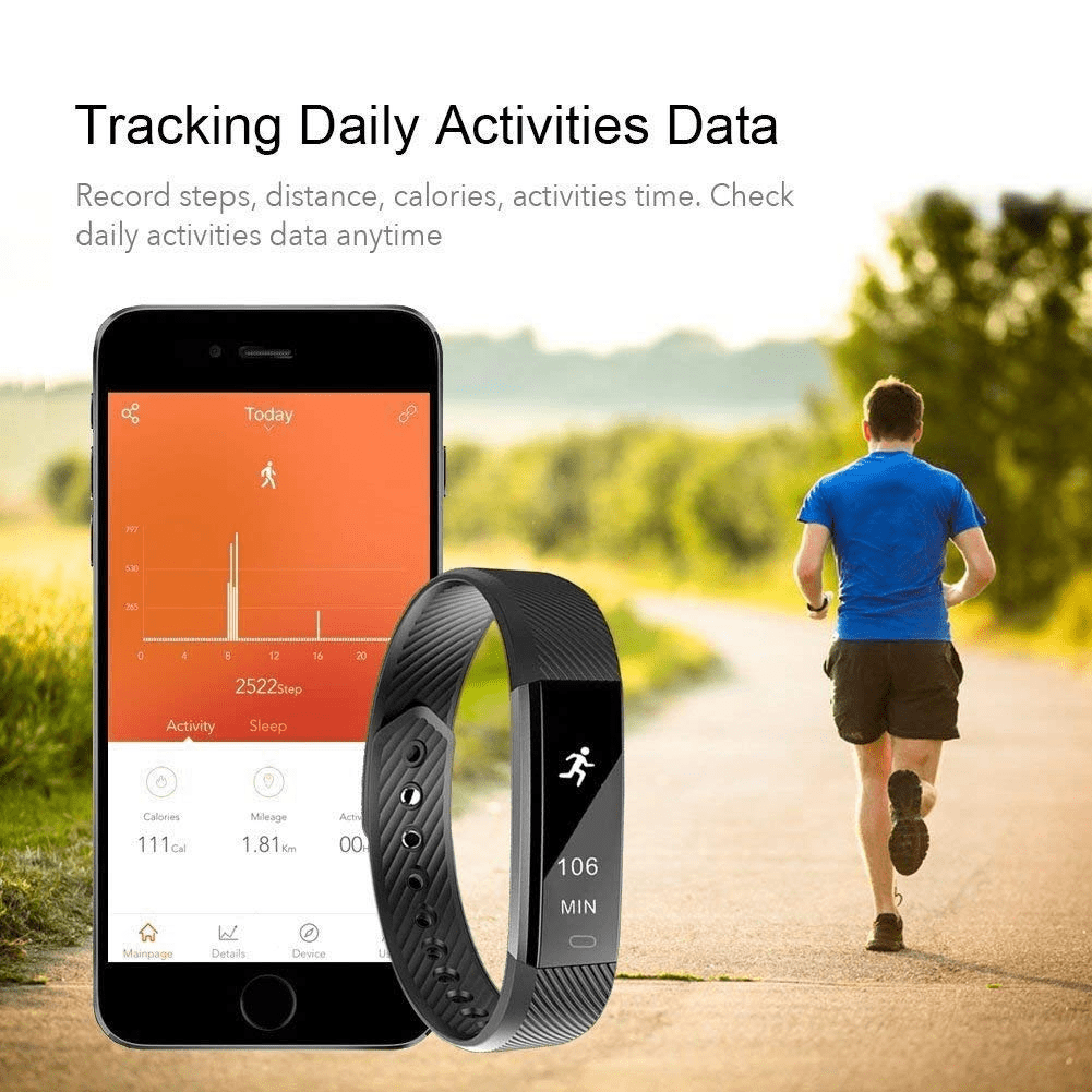 SmartFit Slim Activity Tracker – Lightweight, Stylish & Packed with Features