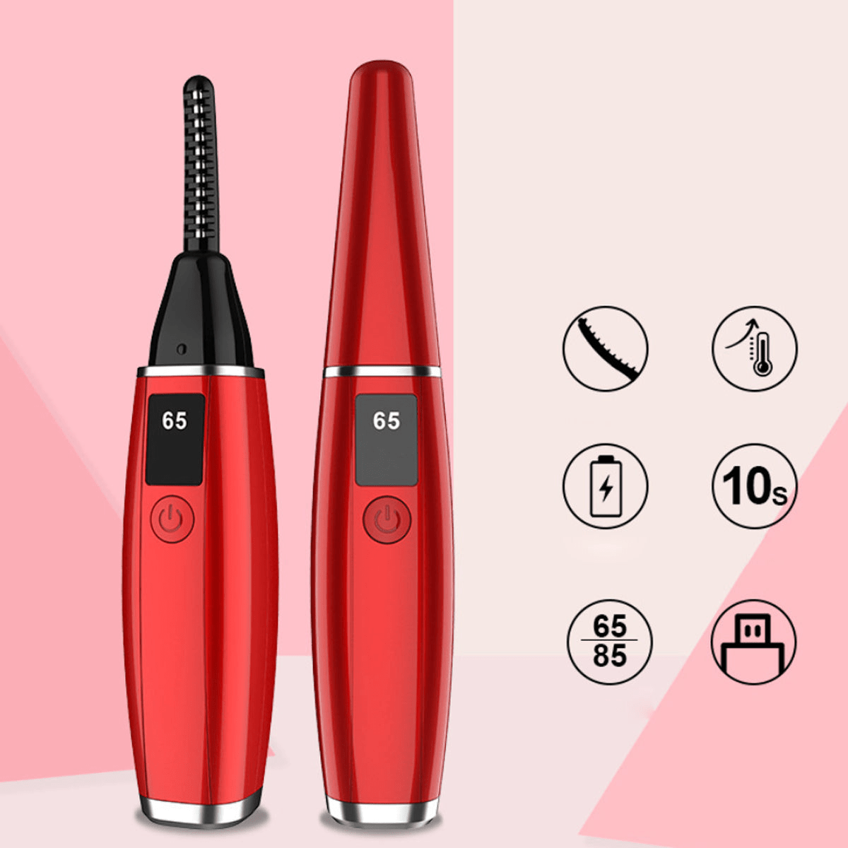 SweetEyes Heated Eyelash Curler Kit