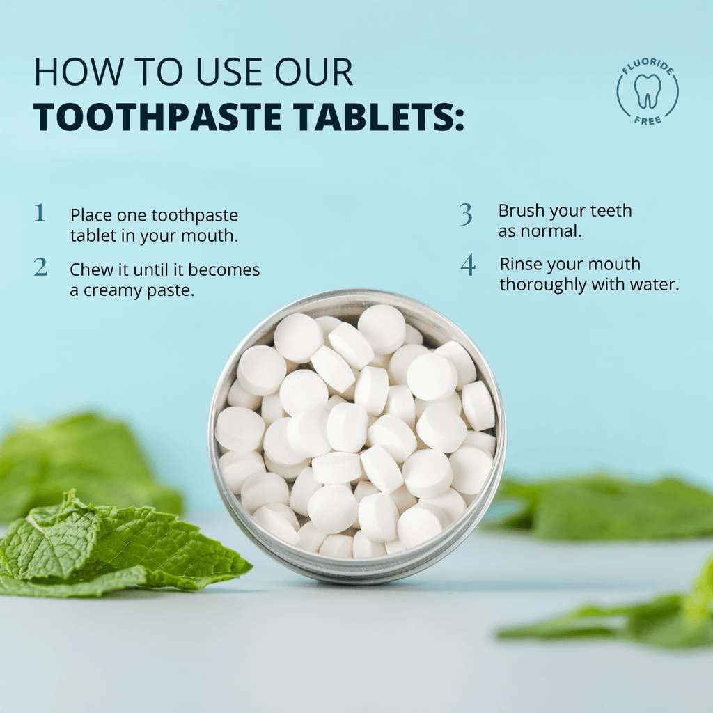 Toothpaste Tablets – A Fresh, Eco-Friendly Upgrade for Your Oral Care