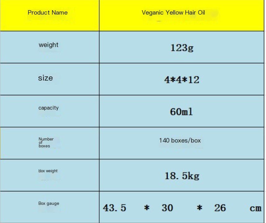 Veganic Natural Hair Growth Oil - Stimulating Formula for Growth & Shine (1 fl oz)