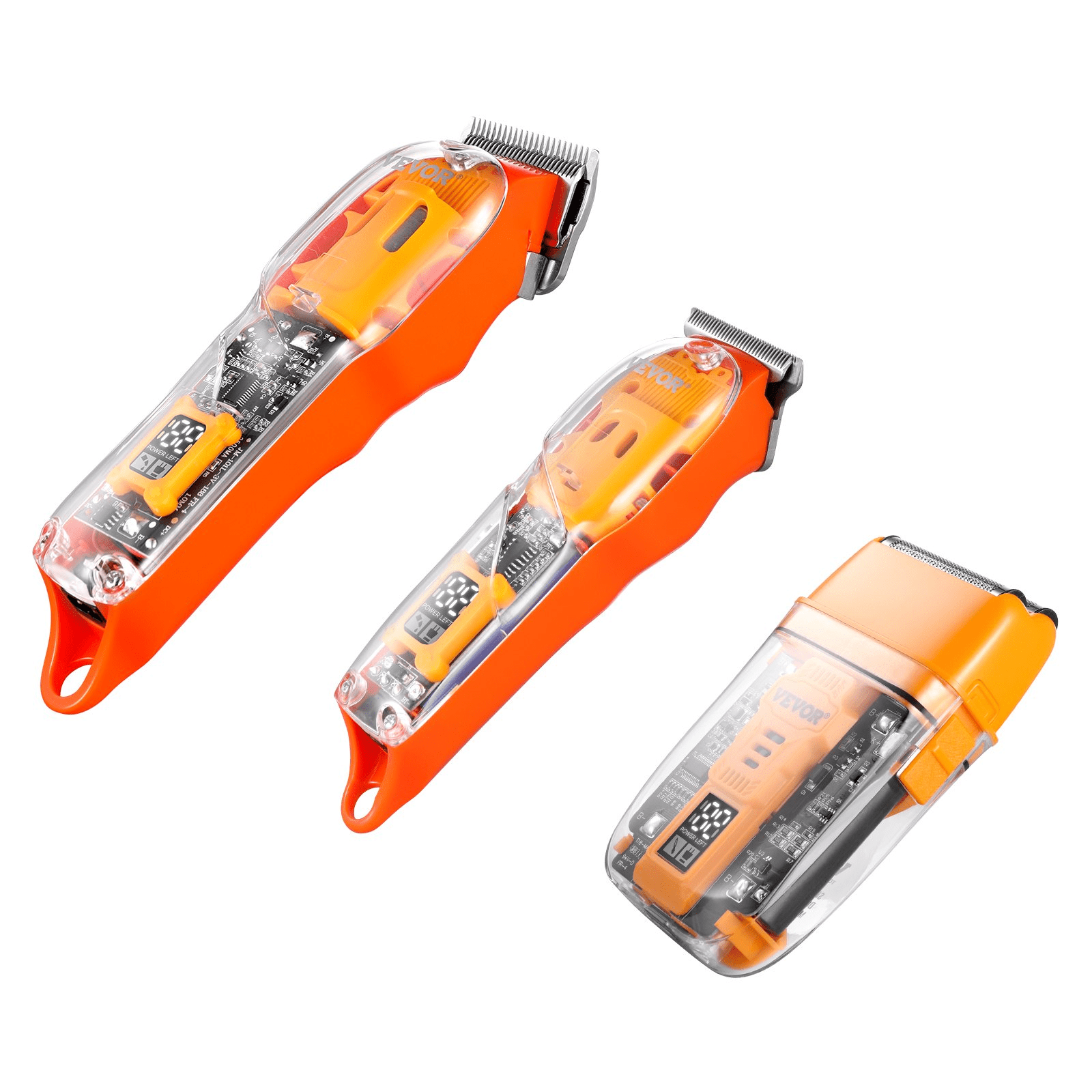 VEVOR 3-in-1 Hair Clipper Trimmer Shaver | USB Rechargeable Grooming Set