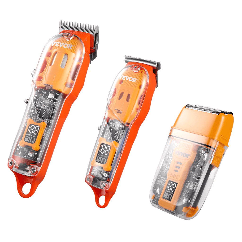 VEVOR 3-in-1 Hair Clipper Trimmer Shaver | USB Rechargeable Grooming Set