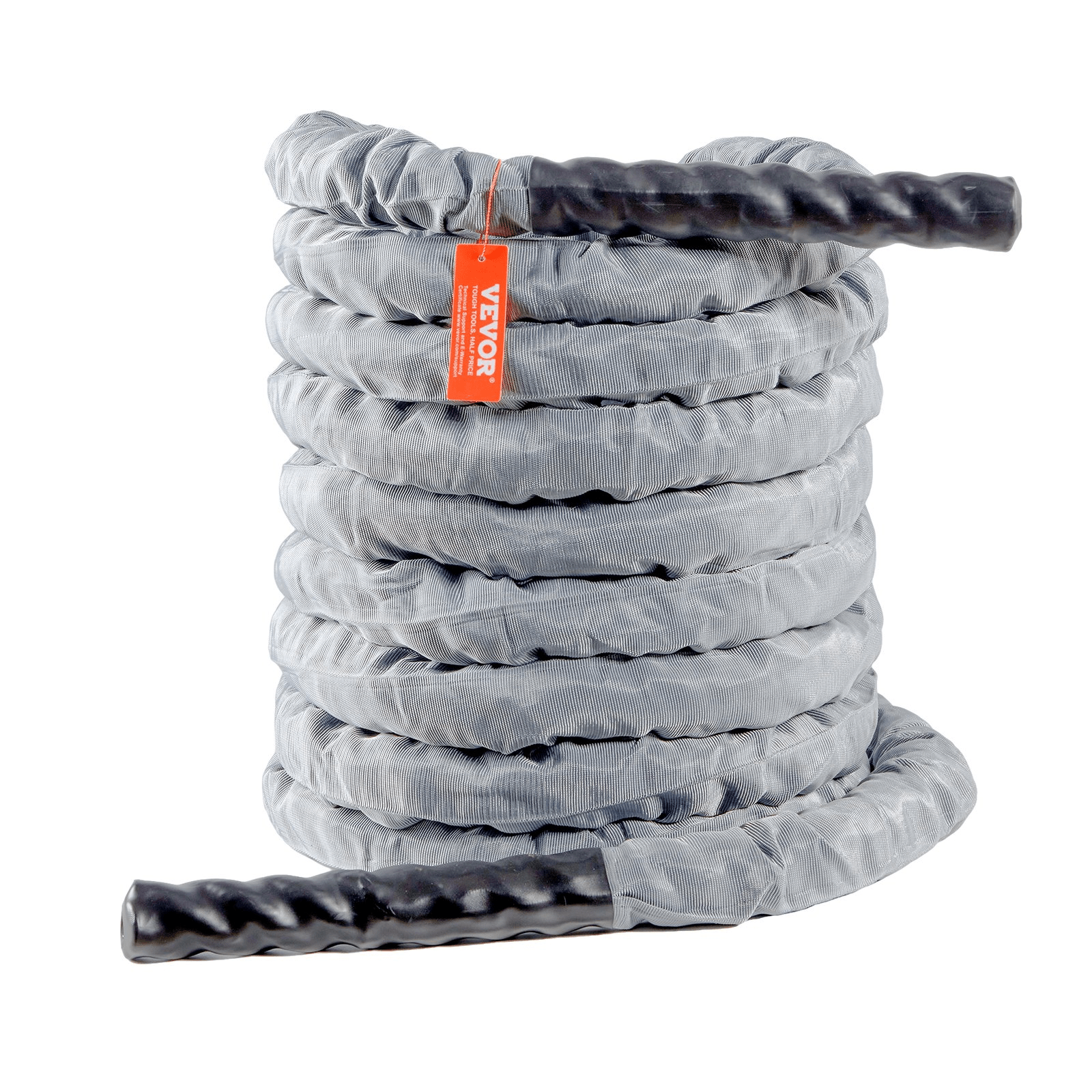 VEVOR Battle Rope 1.5 in x 30 ft for Strength & Conditioning