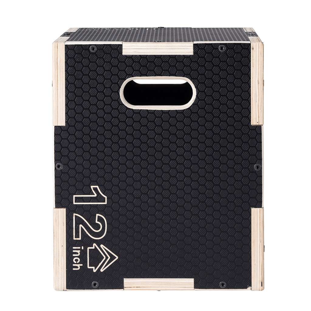 VEVOR 3-in-1 Wooden Plyometric Jump Box – Adjustable Training for Strength & Agility