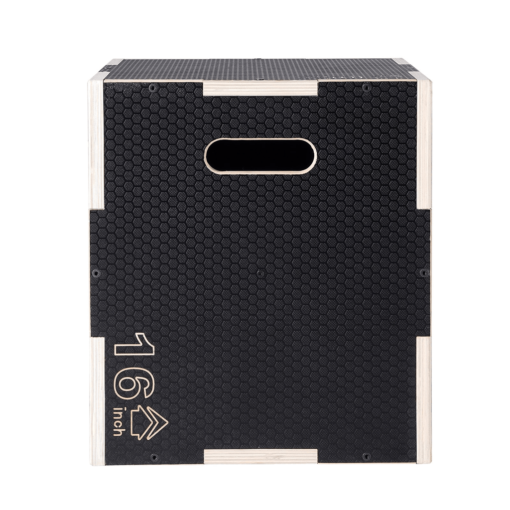 VEVOR 3-in-1 Wooden Plyometric Jump Box – Adjustable Training Platform for Strength & Agility