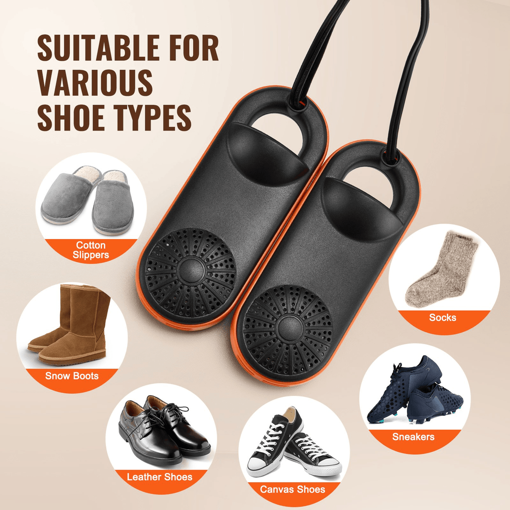 VEVOR Boot and Shoe Dryer | Portable, Low-Heat Odor Control
