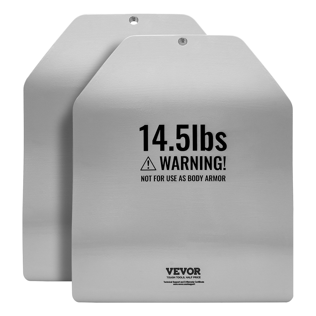 VEVOR Curved Weight Vest Plates - 2x 14.5 LB Plates for Strength Training