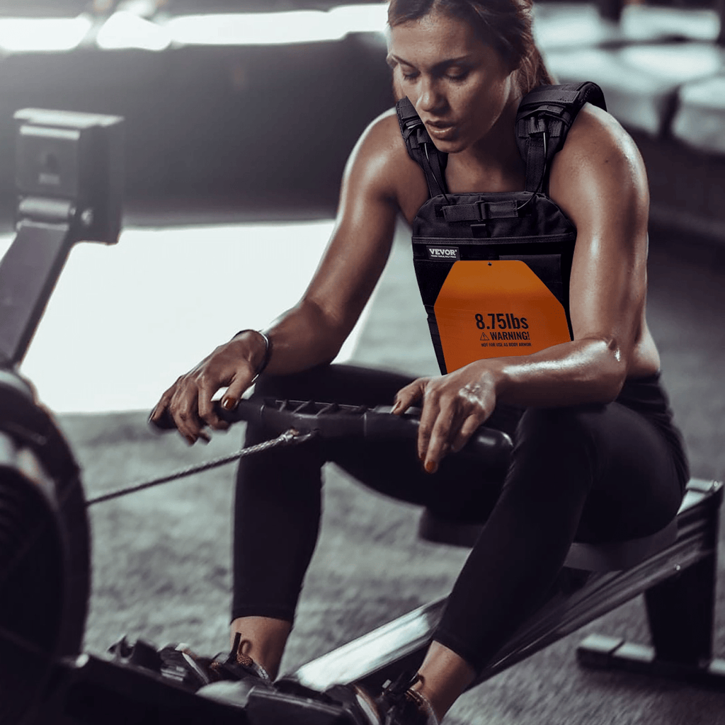 VEVOR Curved Weight Vest Plates - 2x 8.75 LB Plates for Strength Training