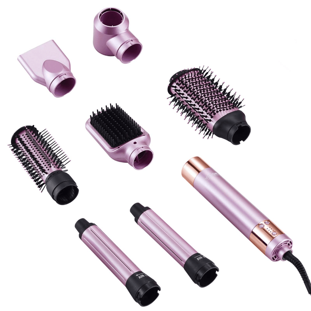 VEVOR Hair Dryer Brush – 6-in-1 Multi Hair Styler for Volumizing, Styling & Curling