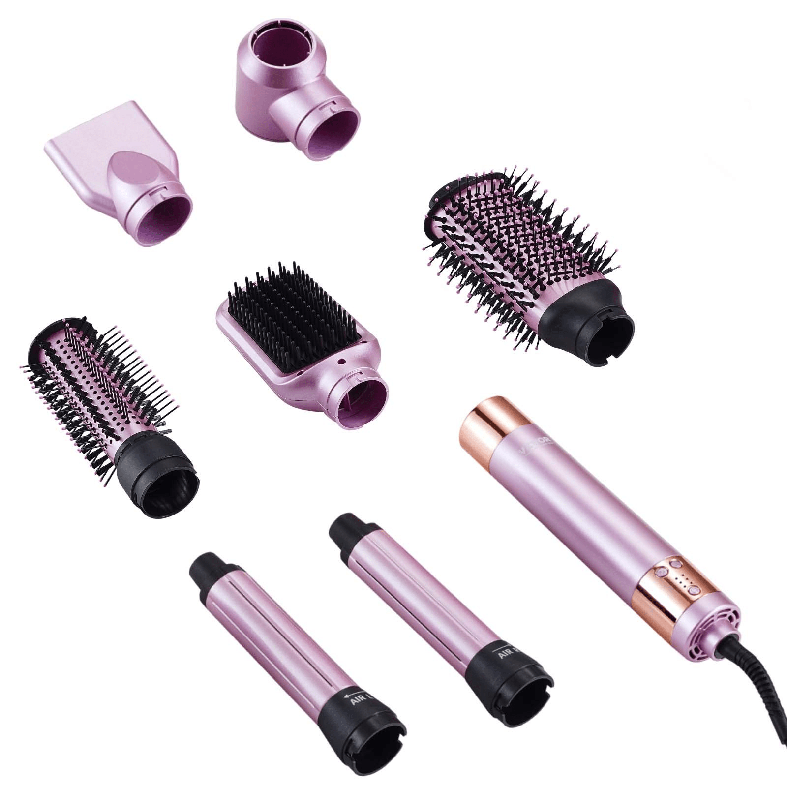 VEVOR Hair Dryer Brush – 6-in-1 Multi Hair Styler for Volumizing, Styling & Curling