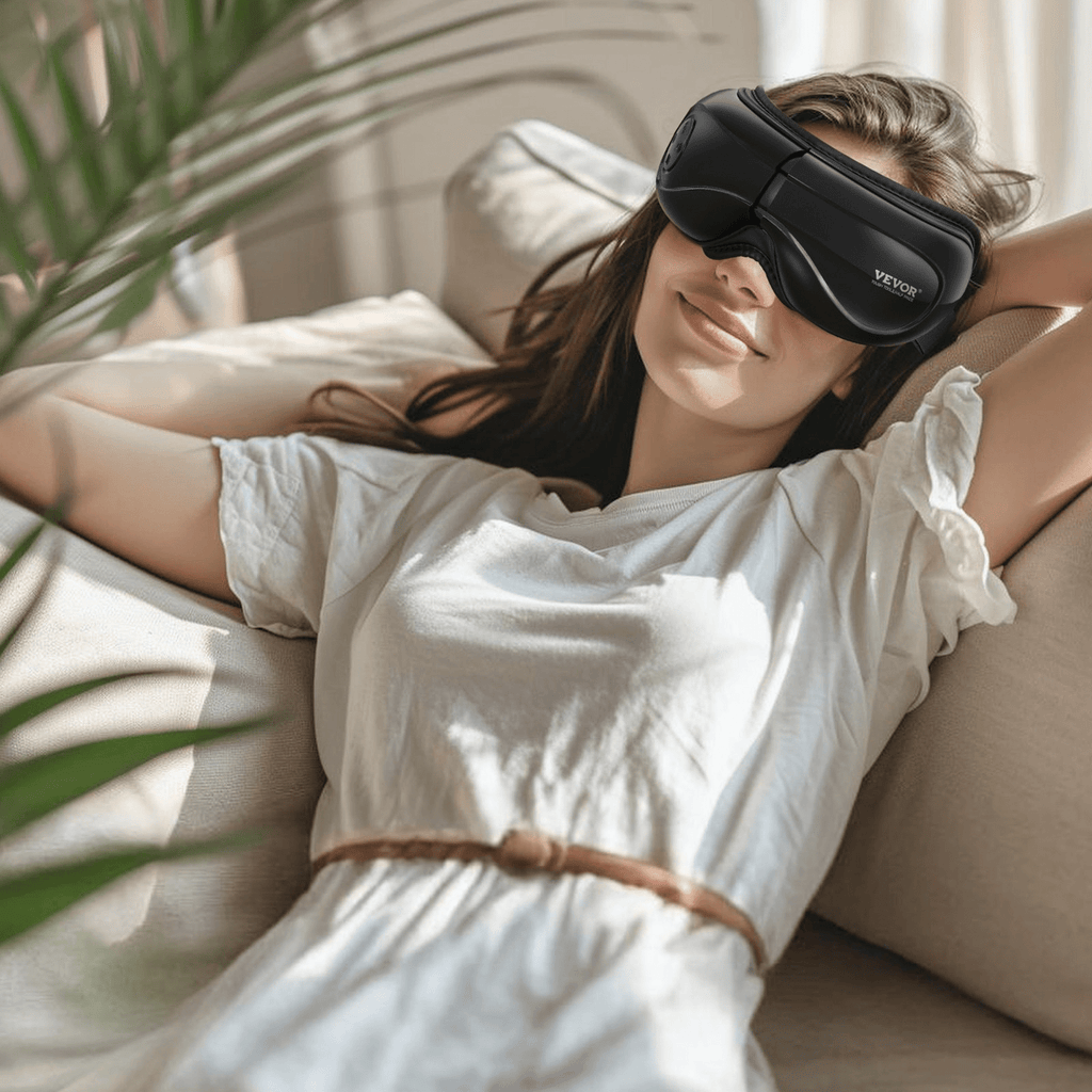 VEVOR Heated Eye Massager with Heat, Air Pressure & Bluetooth (SD-007F)