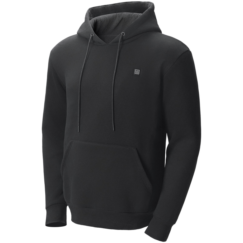 VEVOR Heated Hoodie with Battery, Unisex Black (XXXL)