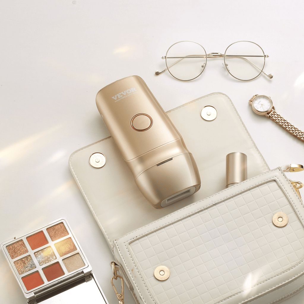 VEVOR IPL Hair Removal Device with Ice Cooling – Painless & Customizable for Full-Body Use
