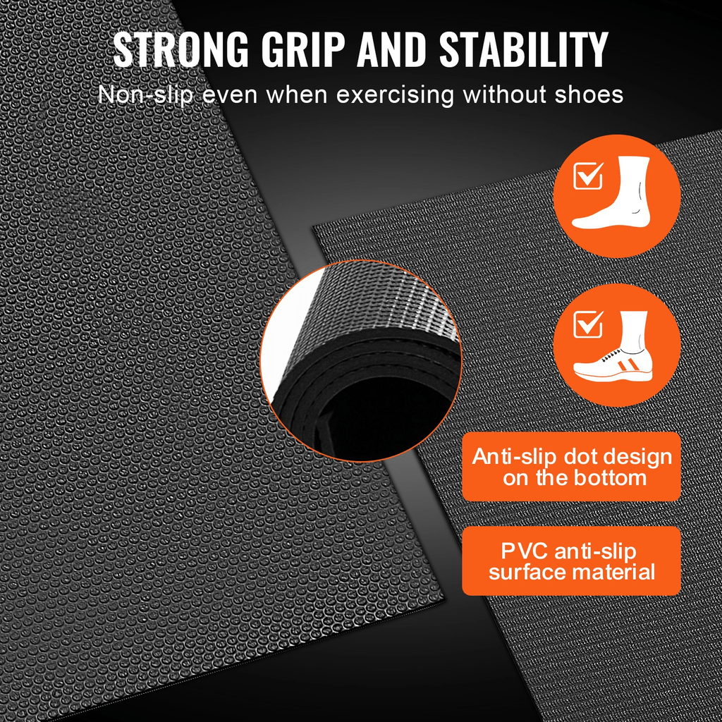 Large Yoga Mat 6x4 by VEVOR – Non‑Slip, High‑Density Fitness Floor Mat