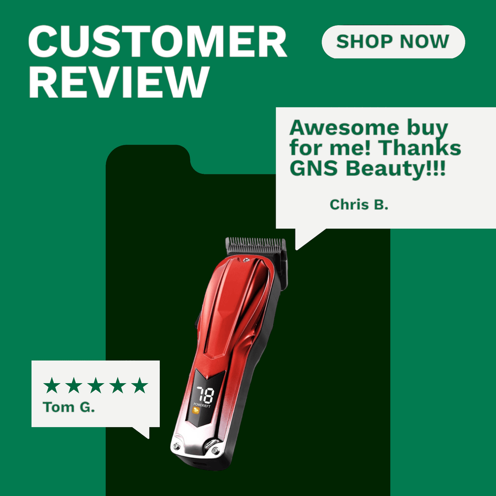 VEVOR Cordless Hair Clippers with Long Battery Life, 6800RPM Motor & LCD