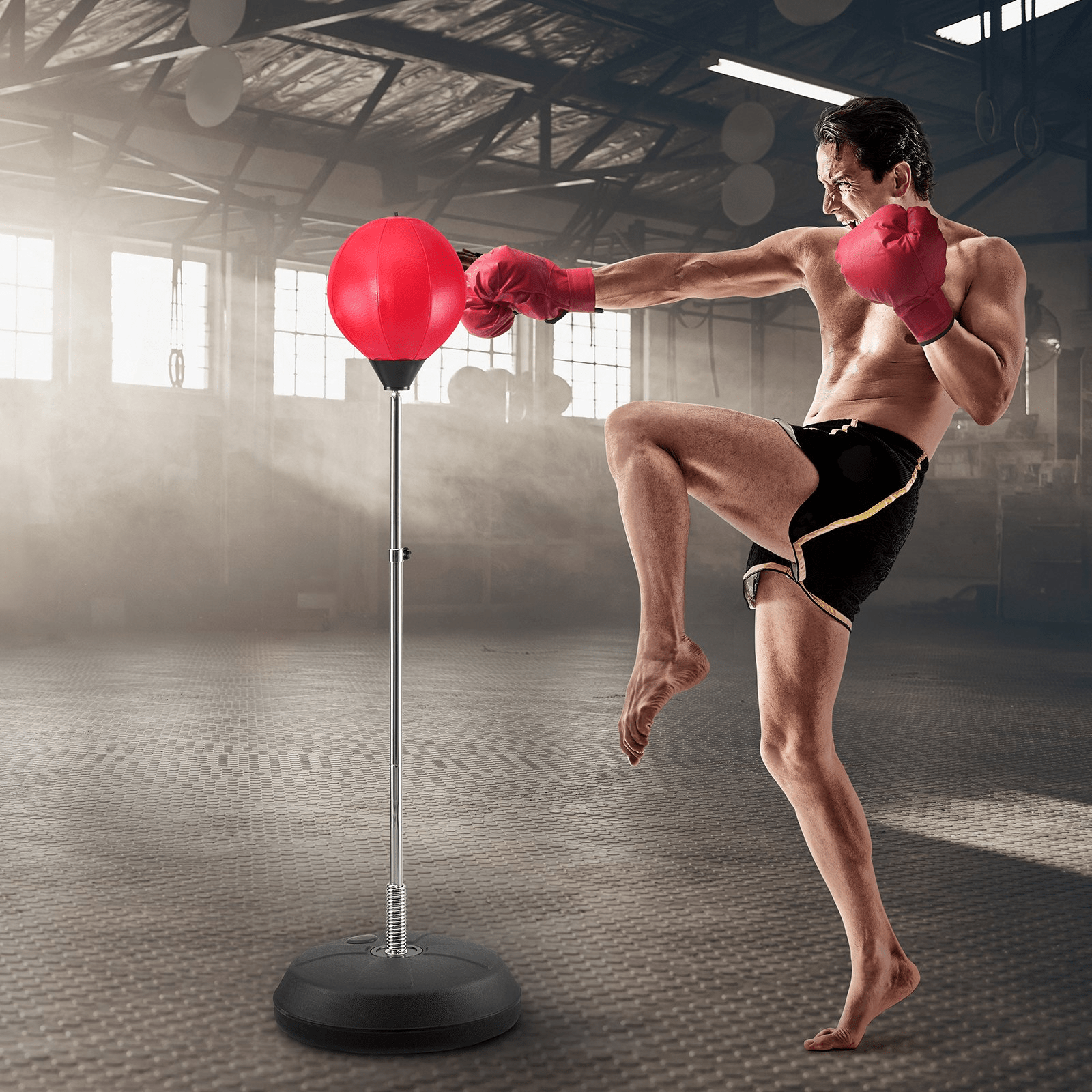 VEVOR Punching Bag – Reflex Boxing Bag for Home Gym Training & Stress Relief
